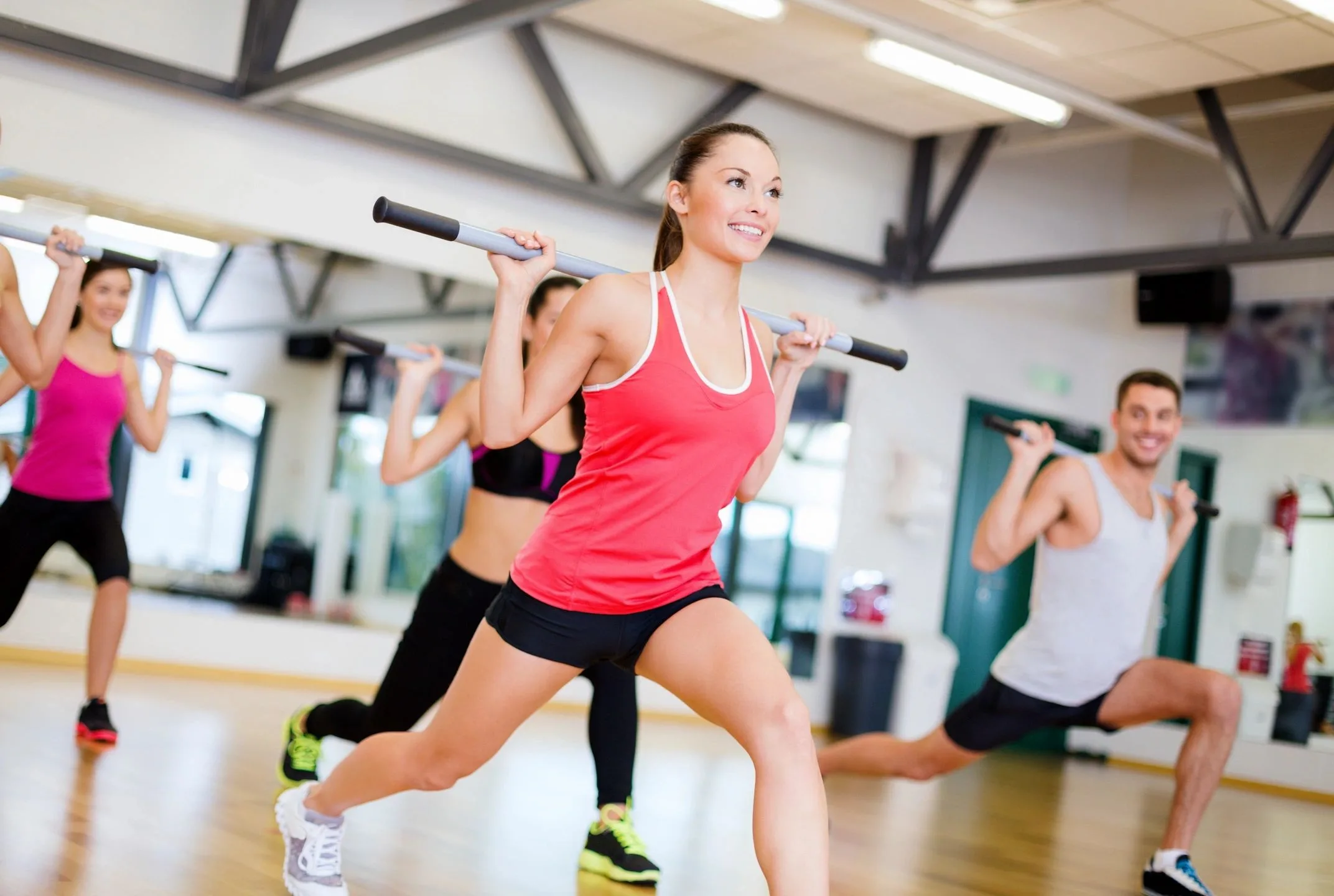 Gym cleaning services for workout areas and high-traffic zones.